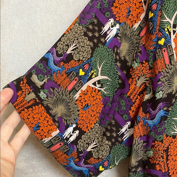 Anthropologie SAS La Fee Maraboutee Made in Italy Size 44 Large - Picture 3 of 6